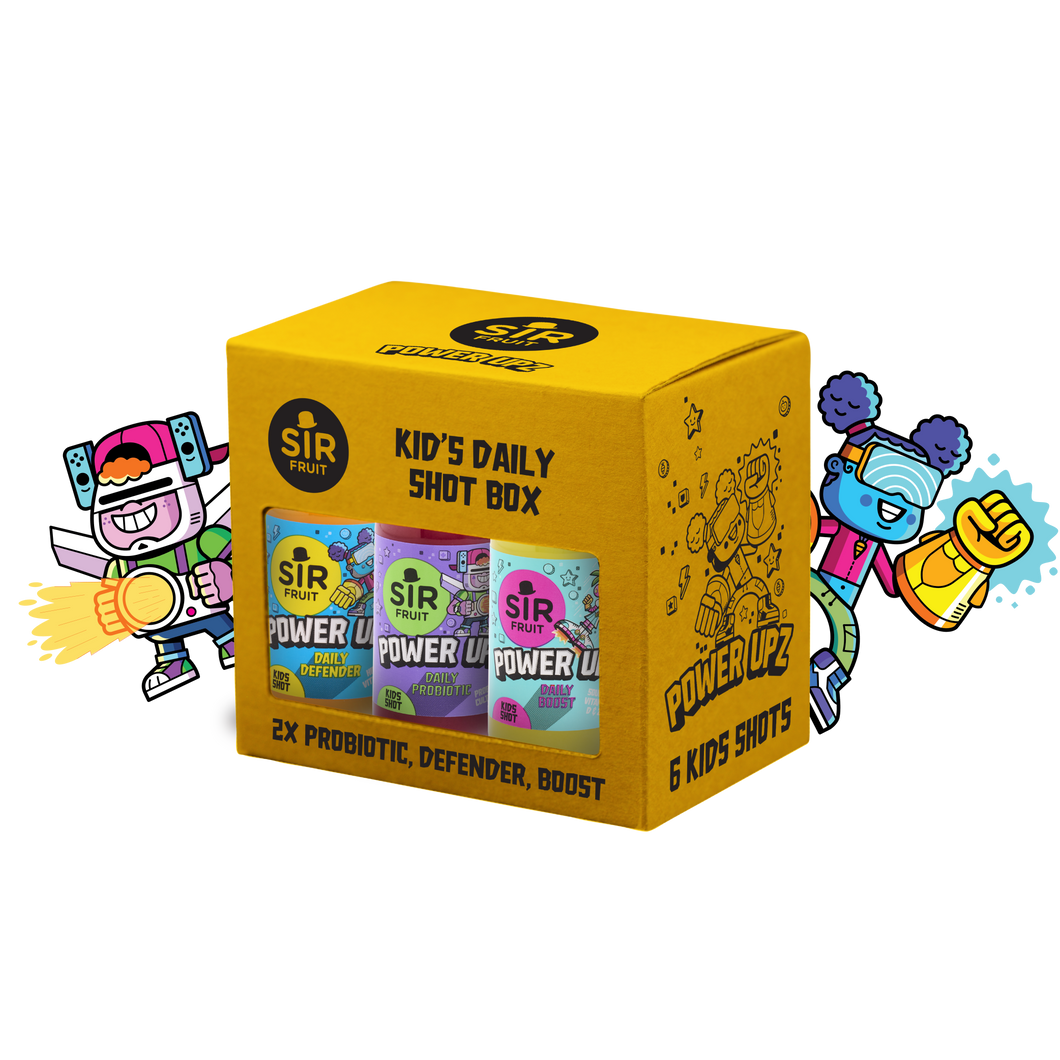 6 Pack Kids Mixed Shot Box