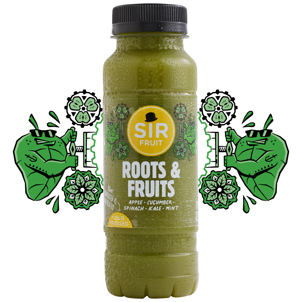 Roots & Fruits Cold Pressed Spinach