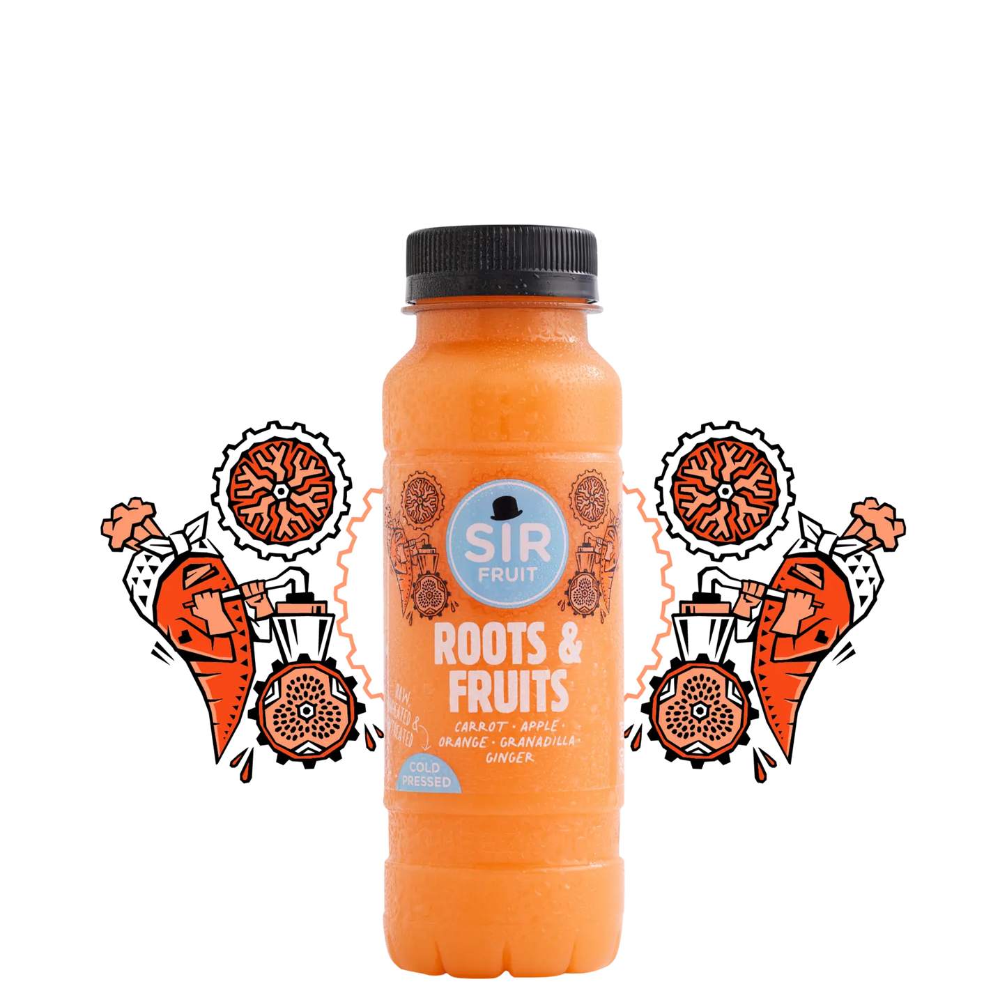 Roots & Fruits Cold Pressed Carrot