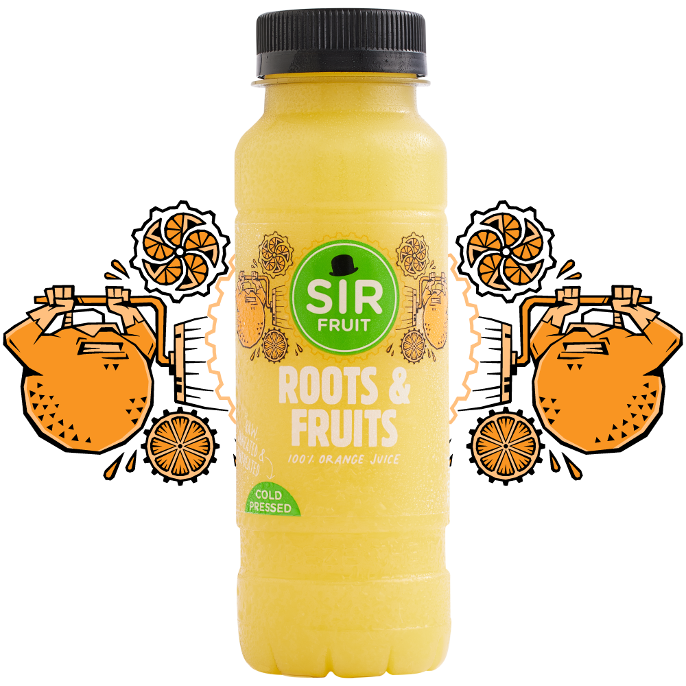 Roots & Fruits Cold Pressed Orange