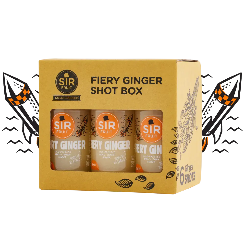 Fiery Ginger Shot Box