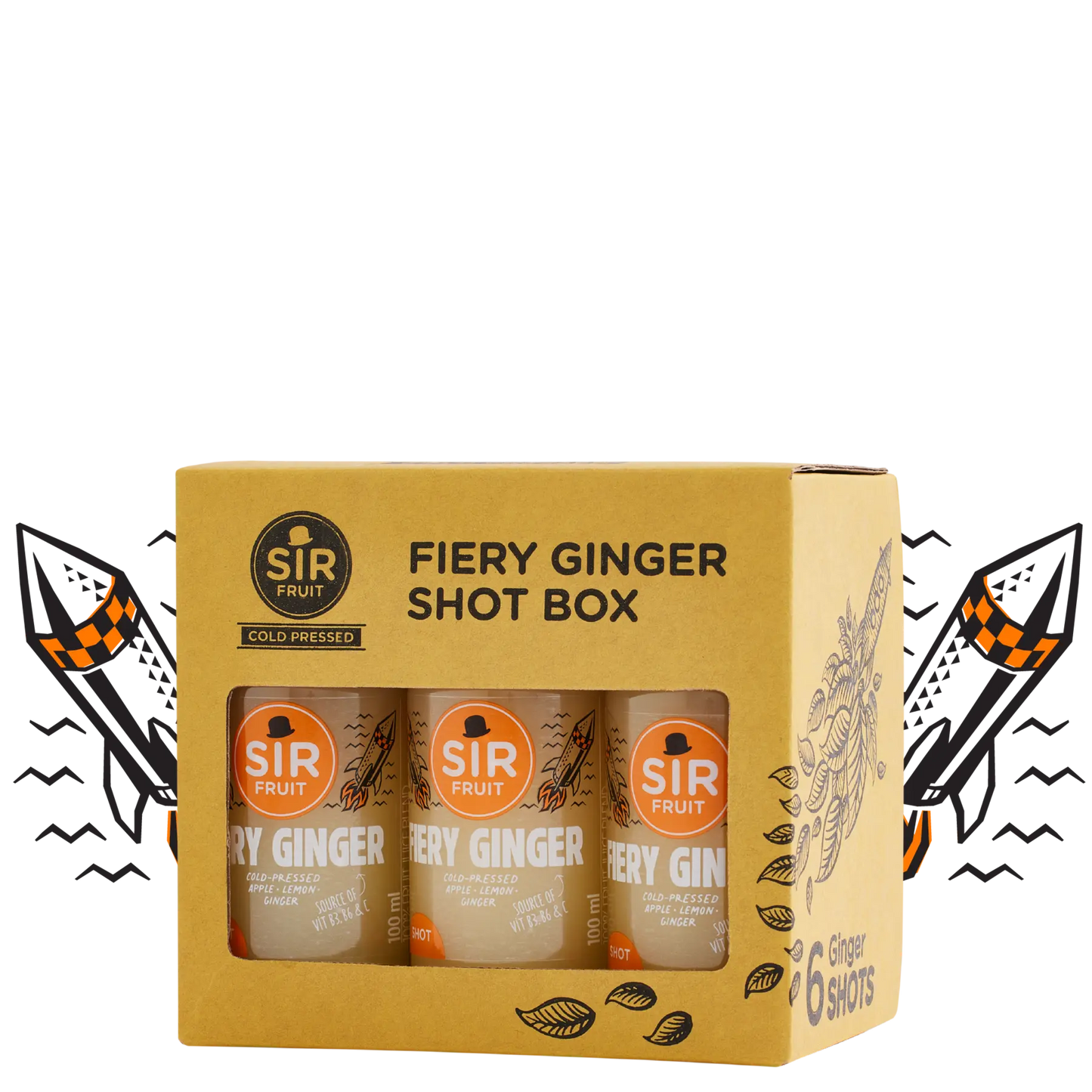 Fiery Ginger Shot Box